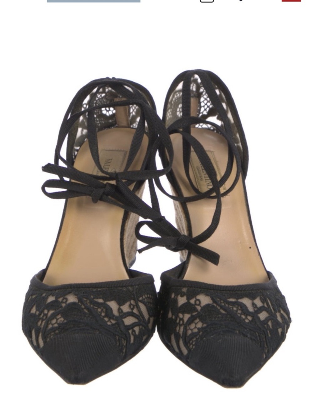 Valentino wedge Espadrilles - Picture 2 of 4